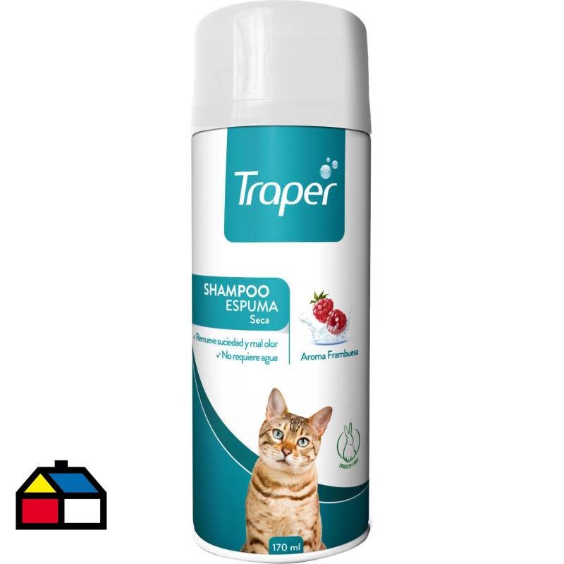 ANASAC - Shampoo Espuma para Gato Traper 170 ml