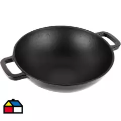 MAGEFESA - Wok 30 cm hierro negro