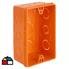 TIGRE - Caja de distribución embutida 16x20x25 mm PVC