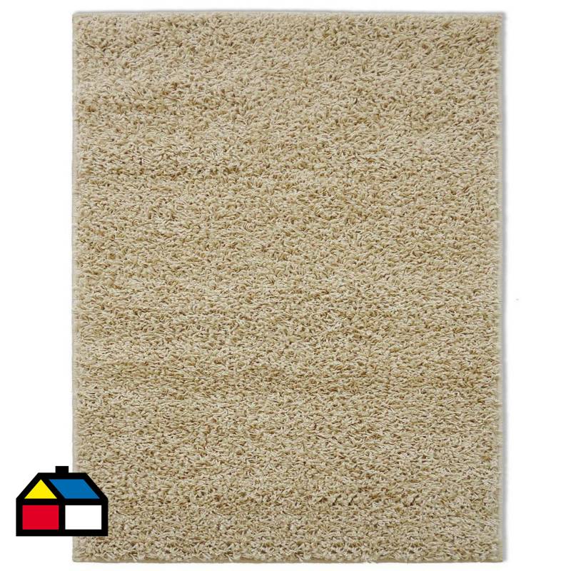 CUISINE BY IDETEX - Alfombras shaggy lisa 133x180 beige