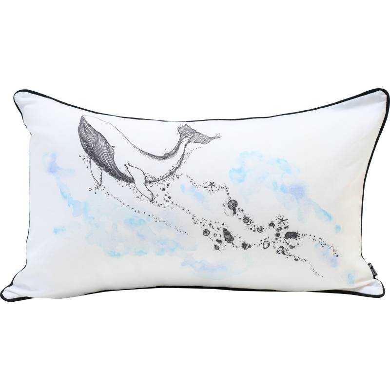 CHERRY BLOSSOM - Cojín ballena algodón 30x50 cm