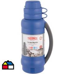 THERMOS - Termo liquído plástico/vidrio azul 1,8 l