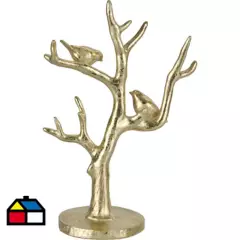 JUST HOME COLLECTION - Figura árbol decorativo 32 cm Dorado
