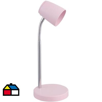 Lámpara de escritorio rosada