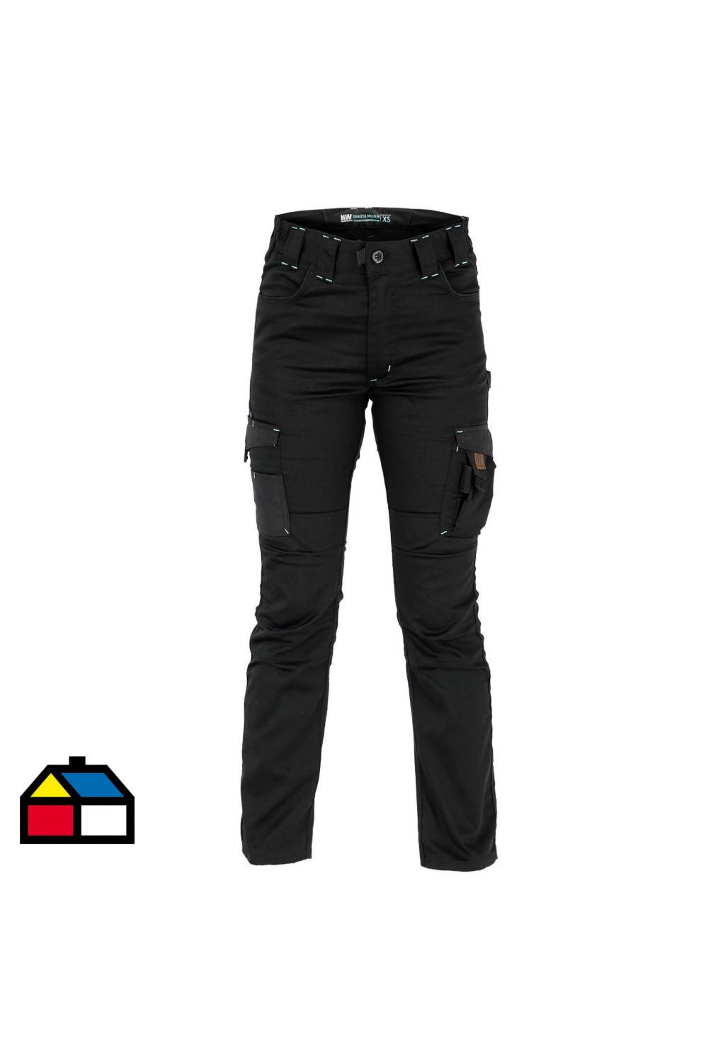 Pantalon Termico Hw Wolverine Antiacido Mujer Negro