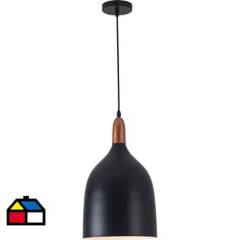 TEMPORA - Lámpara colgar negro pla-2501