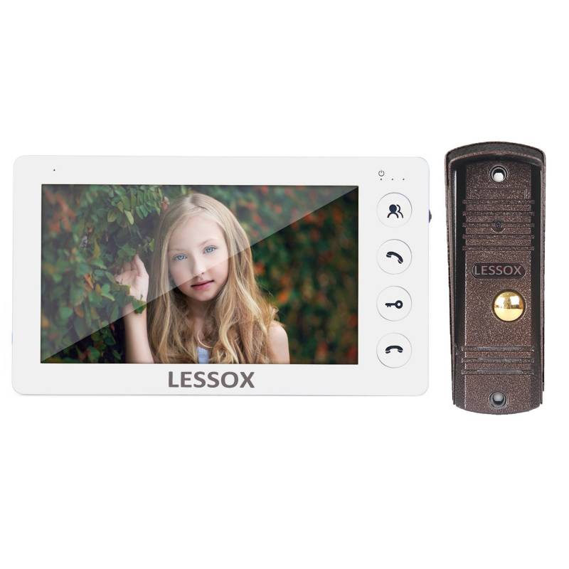 LESSOX - Video portero monitor de color 7"