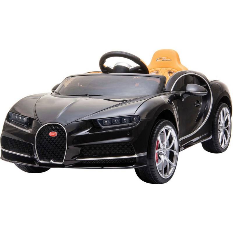KIDSCOOL - Auto Chiron negro batería 12V licencia Bugatti