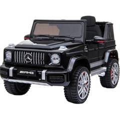KIDSCOOL - Jeep G63 negro batería 12V licencia Mercedes Benz