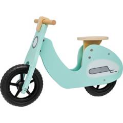 KIDSCOOL - Bicicleta de aprendizaje tipo Vespa en madera aro 12