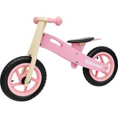 KIDSCOOL - Bicicleta madera rosado Riders aro 12
