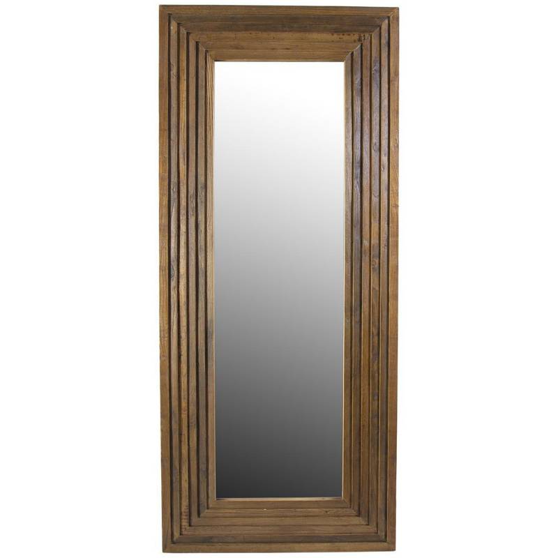 MEYA MUEBLES - Espejo de pie rectangular madera 185x80x30 cm