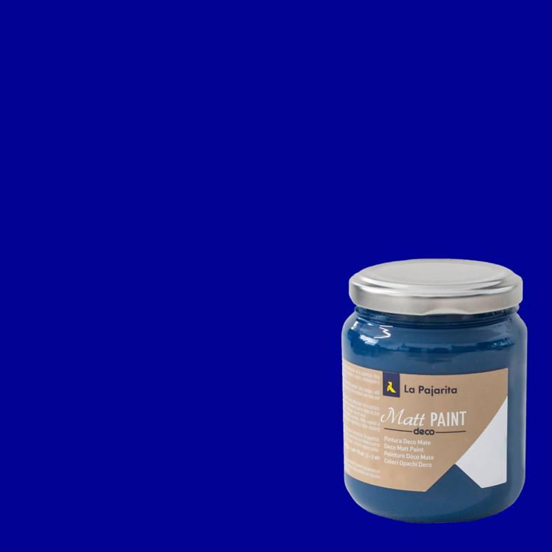 LA PAJARITA - Pintura acrílica deco mate 175 ml azul marino