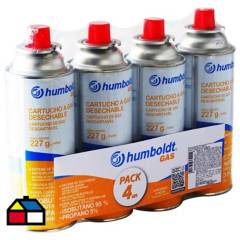HUMBOLDT - Pack 4 gas 227 gr.