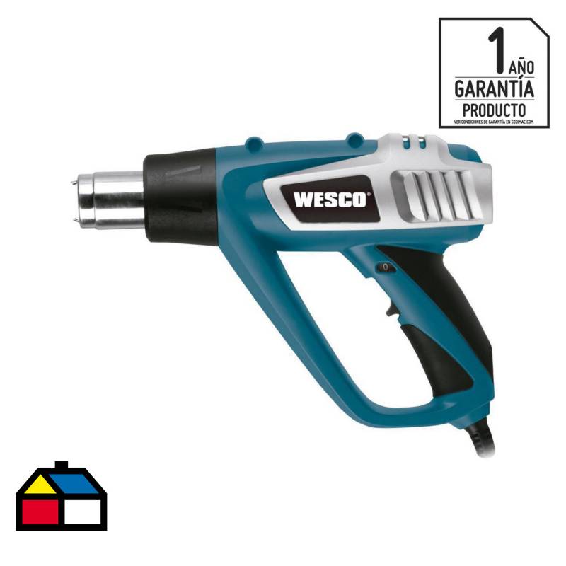 WESCO - Pistola de calor eléctrica 2000W
