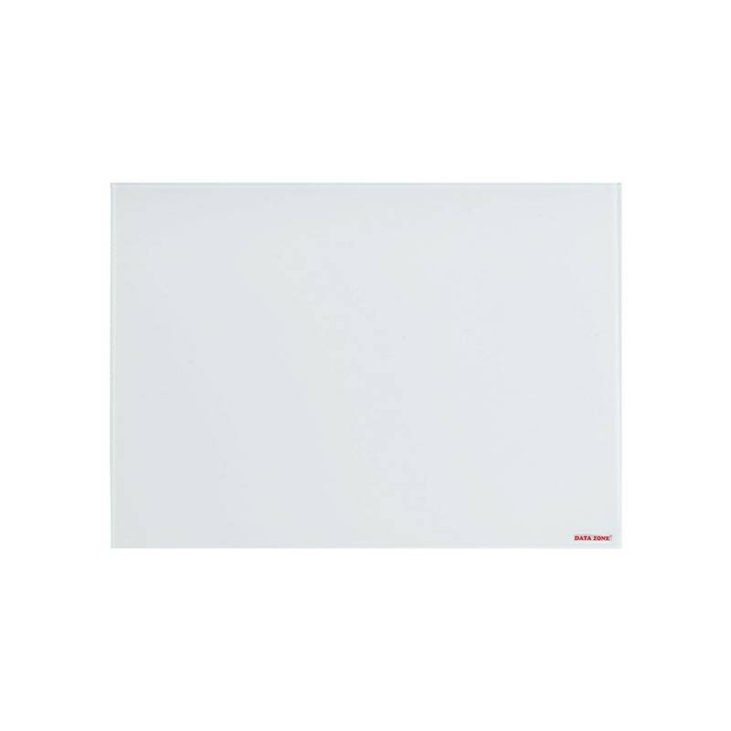 DATA ZONE - Pizarra de vidrio pared 45x60 cm blanco