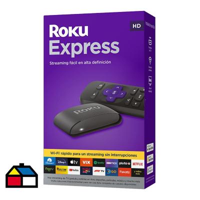 Roku Express HD streaming.