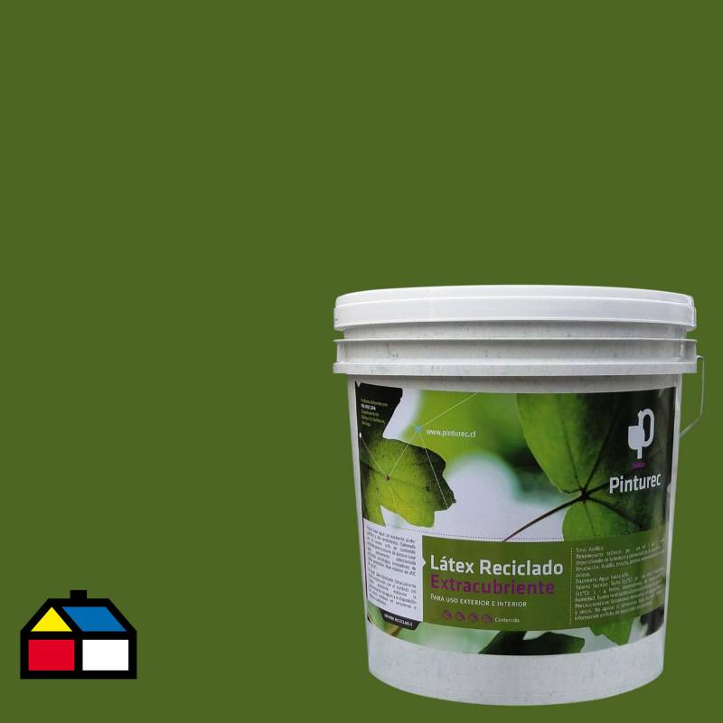 PINTUREC - Latex Pinturec Extracubriente Verde Tolhuaca 4G