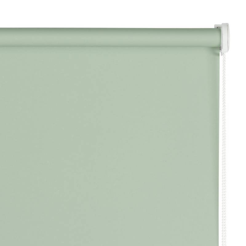 SODIMAC - Cortina Enrollable Blackout  Verde Instalada  Ancho entre 60 cm a 100 cm Alto 101 cm a 135 cm