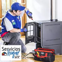 SERV HOGAR - Calefactor a Leña en casa de 1 piso BOSCA