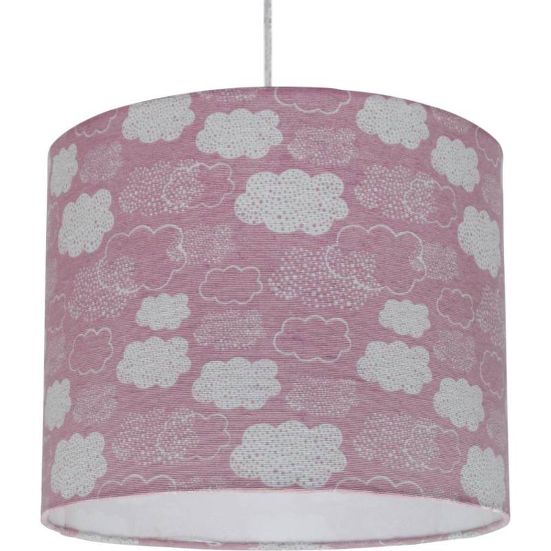 LIGHTING - Lámpara colgante nube rosada 1 luz E27