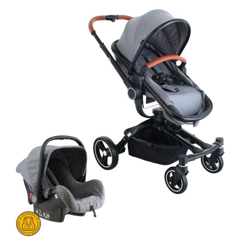 BABYWAY - Coche Travel System 360 gris
