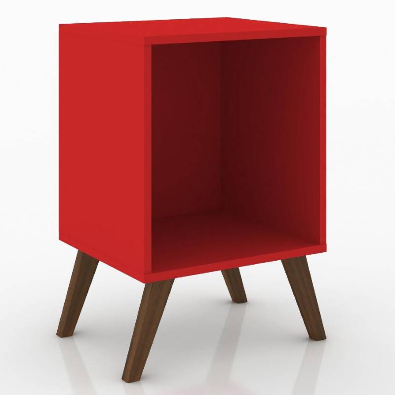 HOGA - Velador nicho rojo 57x35x40 cm