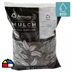 ARMONY - Mulch rústico decorativo 15 litros café