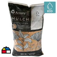 ARMONY - Mulch rústico decorativo 30 litros amarillo