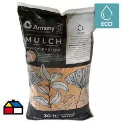 ARMONY - Mulch rústico decorativo 30 litros amarillo