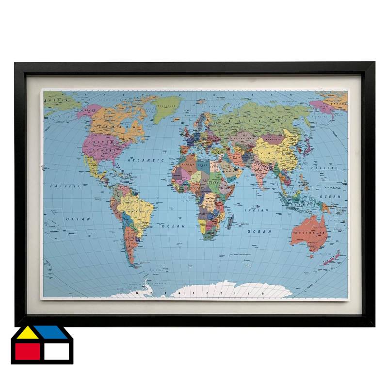 RONDA - Mapa pineable color 50x70 cm