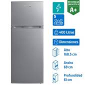 SINDELEN - Refrigerador no frost 400 litros