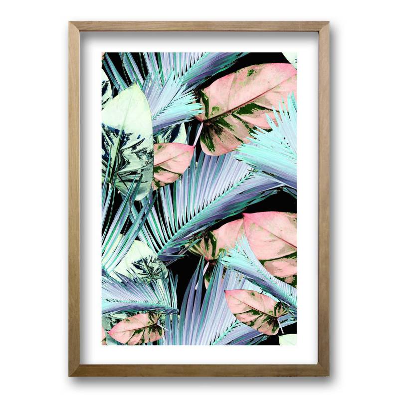 RETELA - Cuadro 40x30 cm ilustración palmas