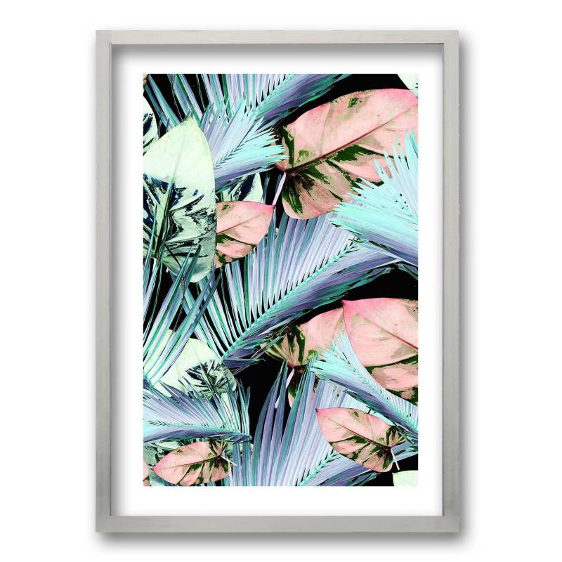 RETELA - Cuadro 50x35 cm ilustración palmas