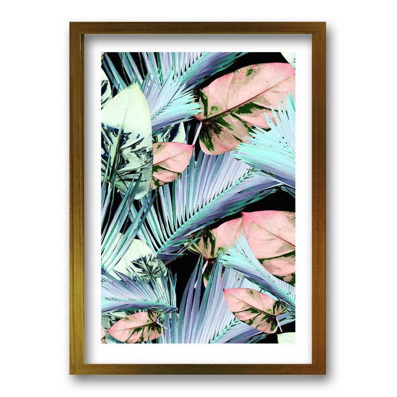 RETELA - Cuadro 40x30 cm ilustración palmas