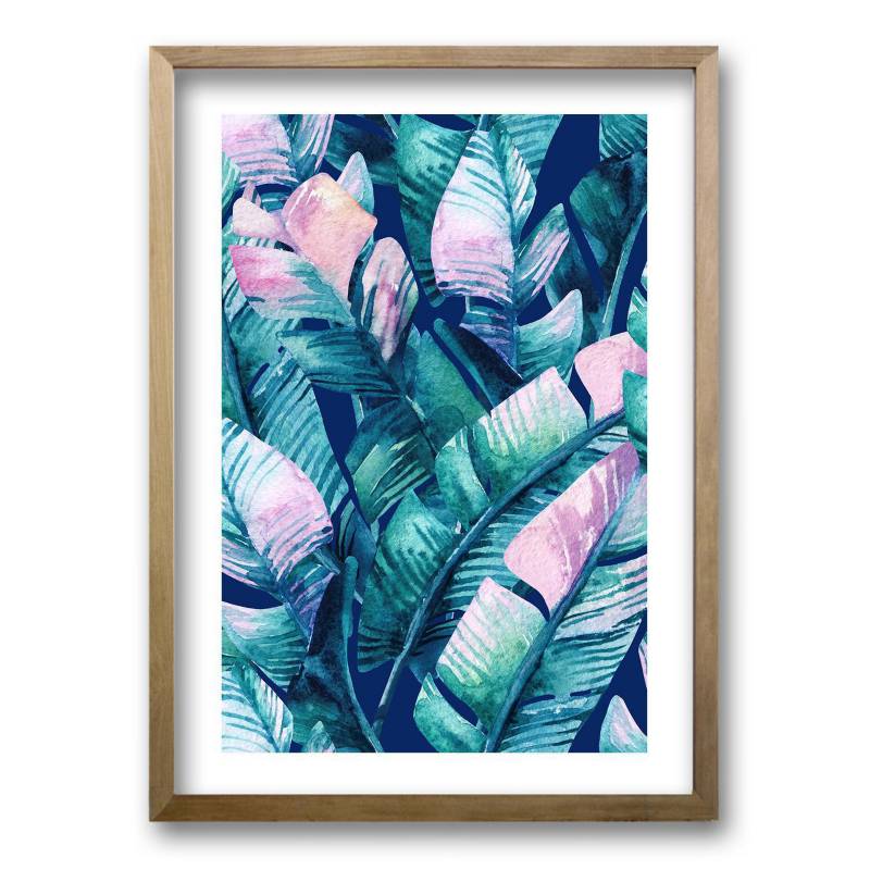 RETELA - Cuadro 40x30 cm ilustración tropico