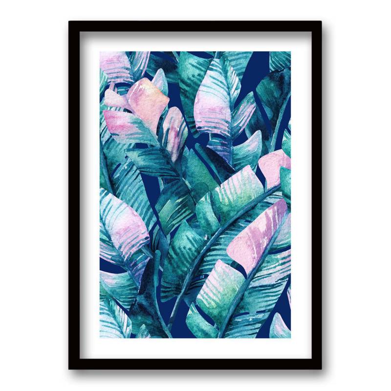 RETELA - Cuadro 40x30 cm ilustración tropico