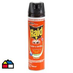 RAID - Insecticida para casa y jardín 360 ml aerosol