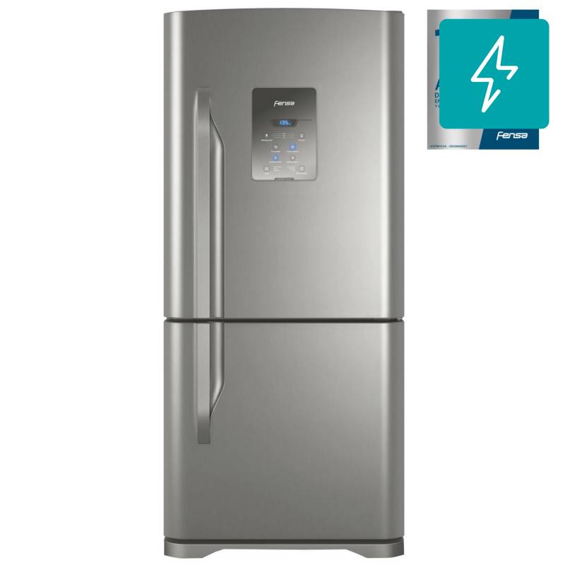 FENSA - Refrigerador Bottom Freezer No Frost 598 Litros Inox BFX84