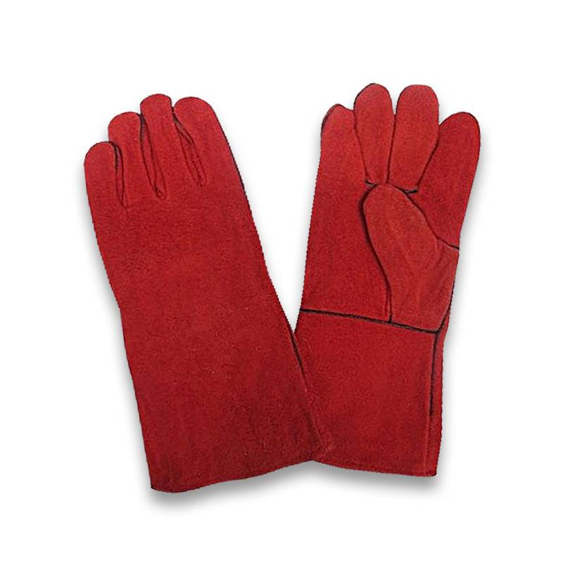 REQUETEOFERTAS - Pack 5 guantes para soldar descarne rojo estándar