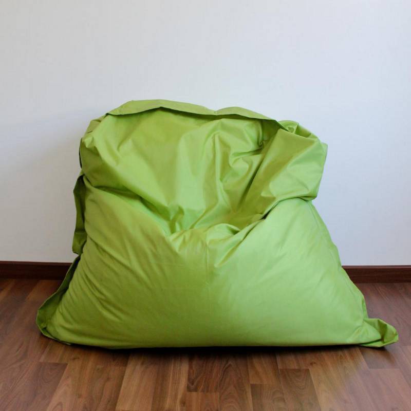 FELTREX - Pouf de pvc 140x60x140 cm verde
