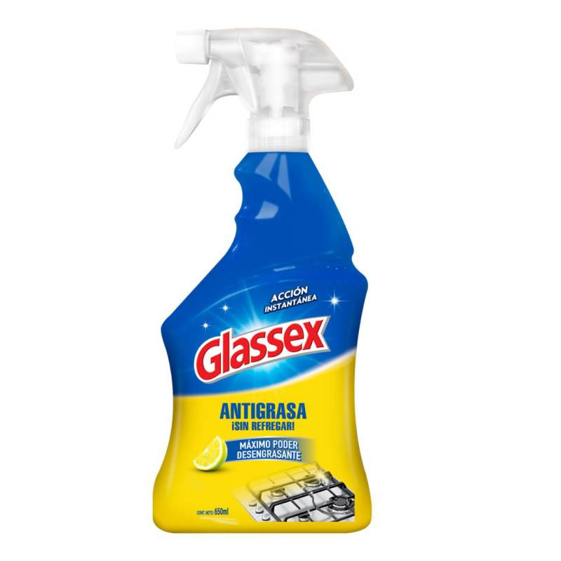 GLASSEX - Antigrasa 650 ml spray