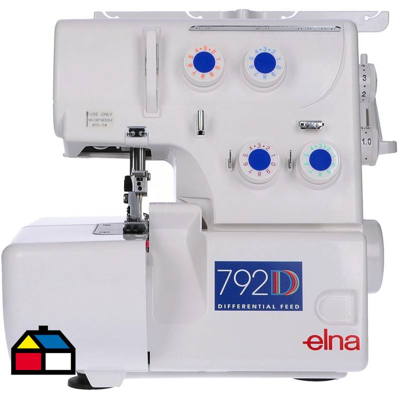 ELNA - Máquina de coser overlock 792d