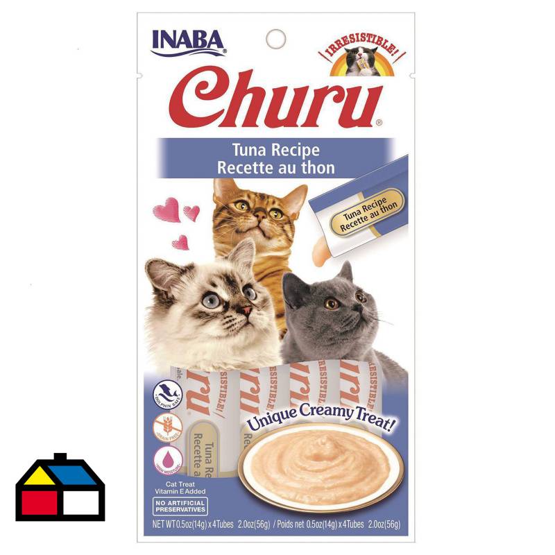 CHURU - Churu snack puré gatos atún
