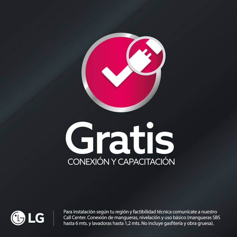 Lavadora LG Frontal 12 KG – WM12WVC4S6 - Merkamax