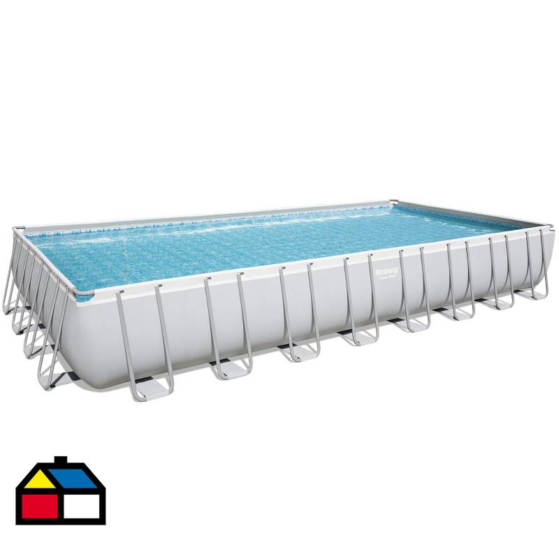 BESTWAY - Set piscina estructural power 956x488x132 cm