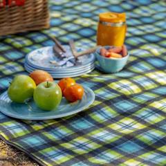KLIMBER - Mantel de picnic 150x120 cm colores variados