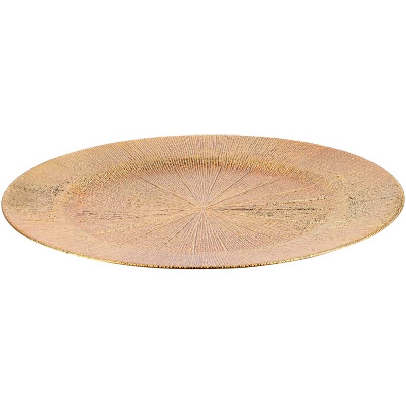 DEAR SANTA - Base plato texturado concentr 33 cm