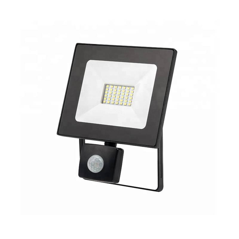 HB LEDS - Foco proyector de área smd con sensor 30w cálido