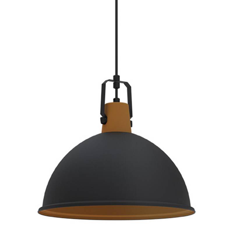 TASCHIBRA - Lámpara colgante Factory negro 1 luz E27